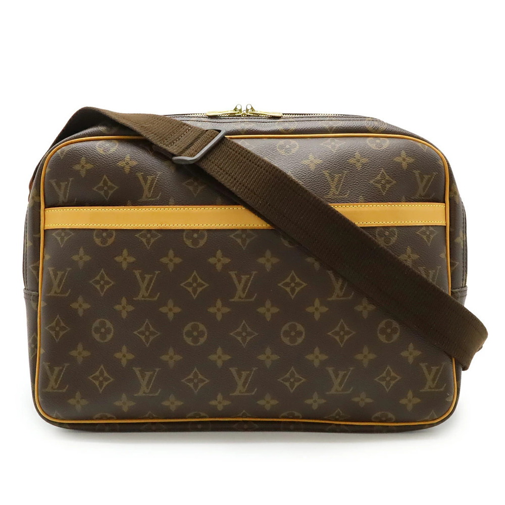 LOUIS VUITTON Monogram Reporter Messenger Crossbody